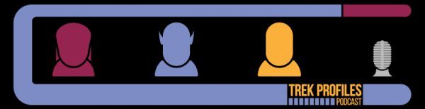 A header image that shows three abstract human shapes and a microphone.