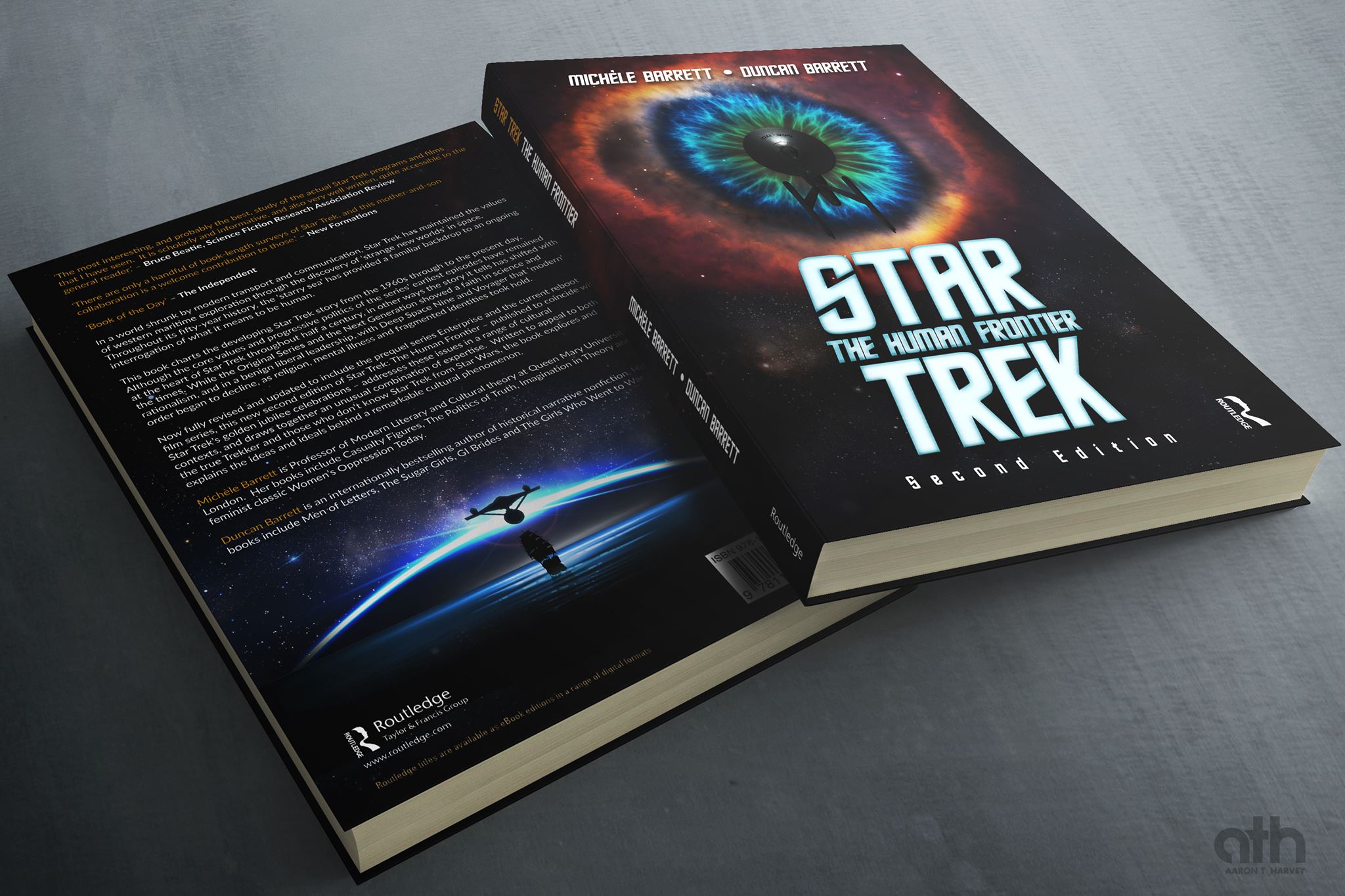 Picture of Duncan Barrett's book: Star Trek The Human Frontier