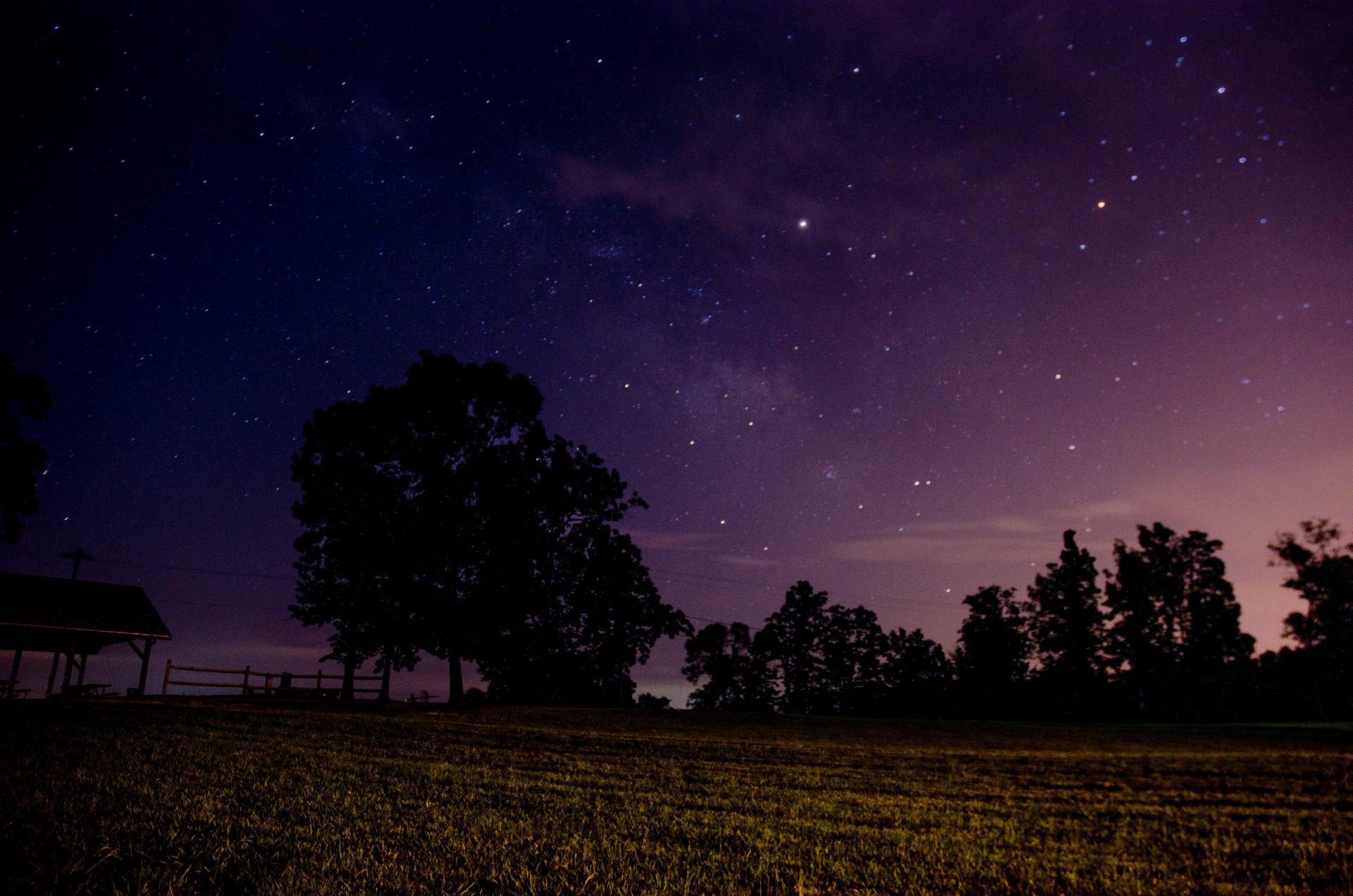 Picture of North Carolina sky at night