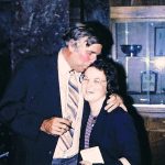 Bonnie Moss with Gene Roddenberry
