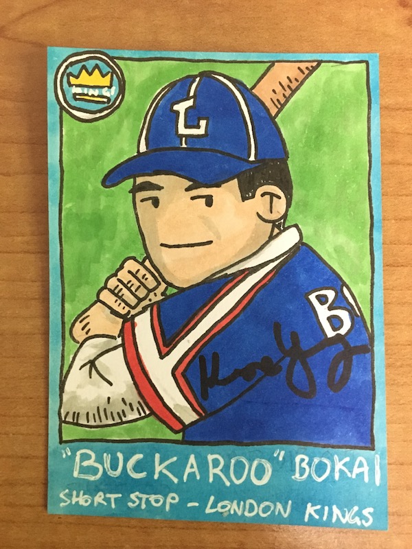 Image of Buck Bokai Baseball Card