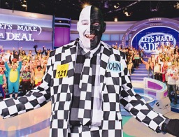 Image of John the host on the set of Let's make a deal
