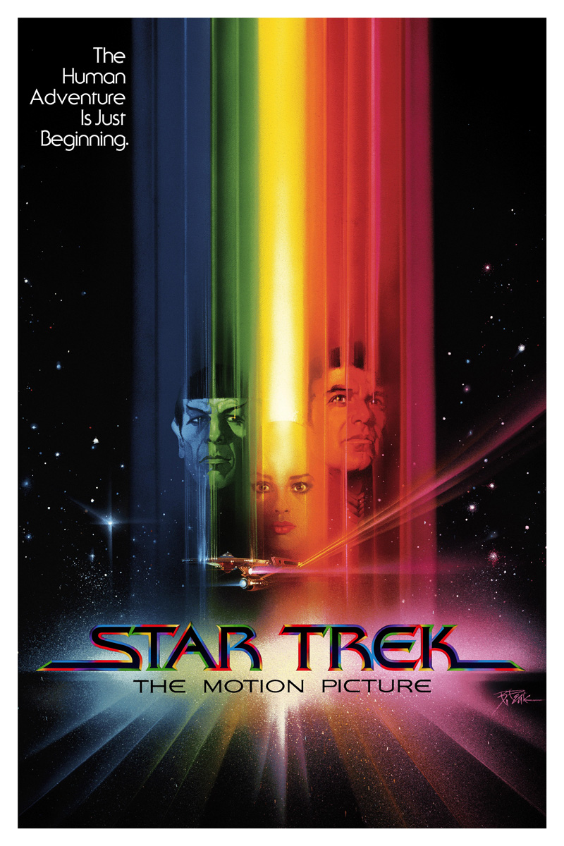 The Original Bob Peak art for Star Trek The Motion Picture