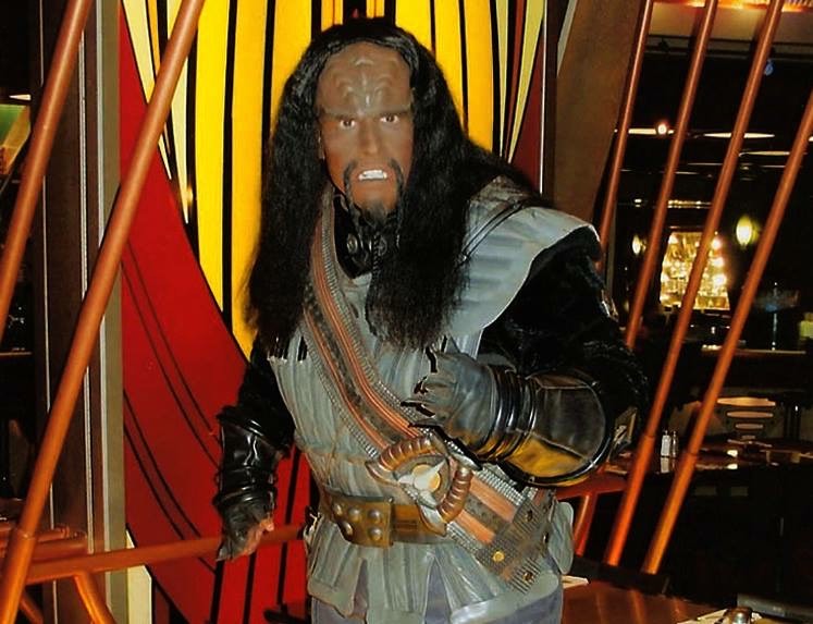 Image of Paul in Klingon costume as Vo'Qha