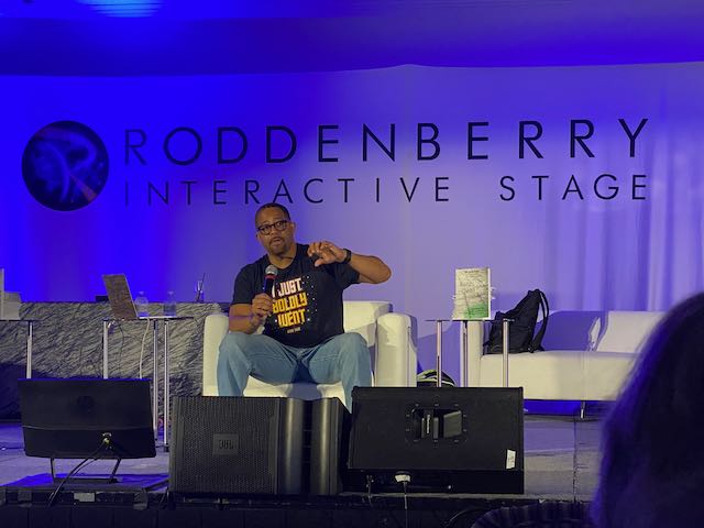 Rahim on Stage at STLV