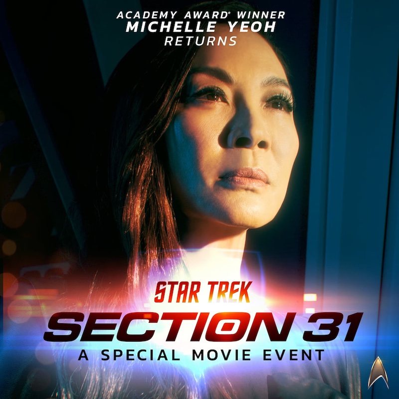 Promotional image for the Section 31 Star Trek Movie featuring Michelle Yeoh